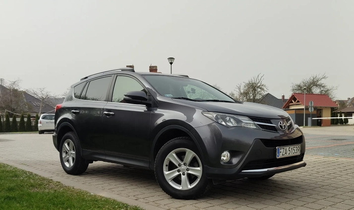 Toyota RAV4 cena 51900 przebieg: 168000, rok produkcji 2013 z Żary małe 466